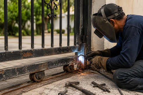 Reparacion de portones de hierro