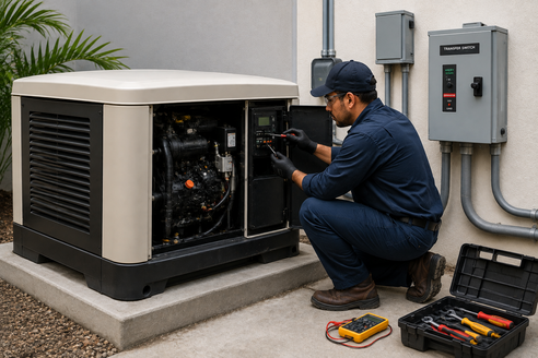 Instalacion de plantas electricas