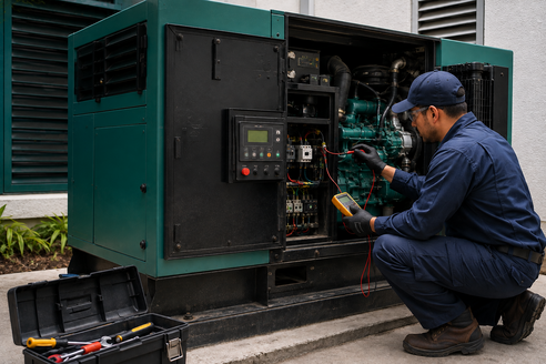 Reparacion de plantas electricas